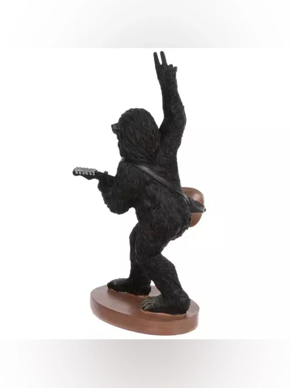 Sasquatch With Guitar Figurine
